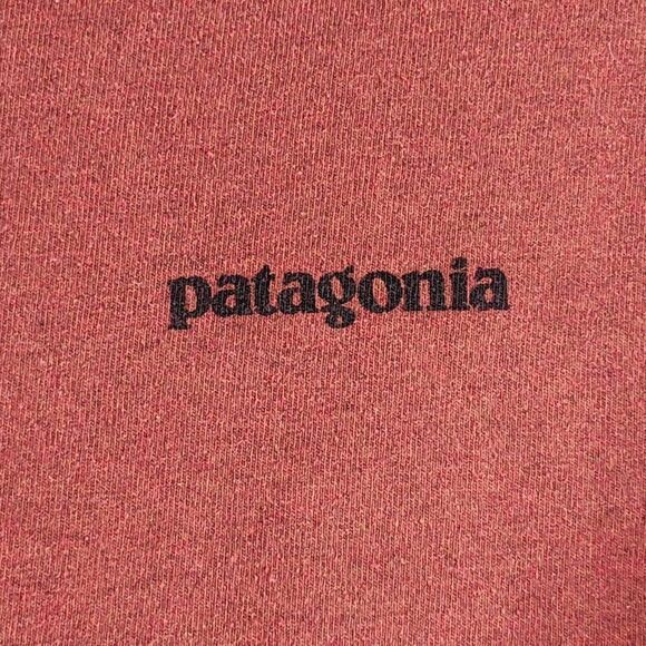 Patagonia Shirt Men's Size Medium Long Sleeve Organic Cotton Mountains - Picture 6 of 9